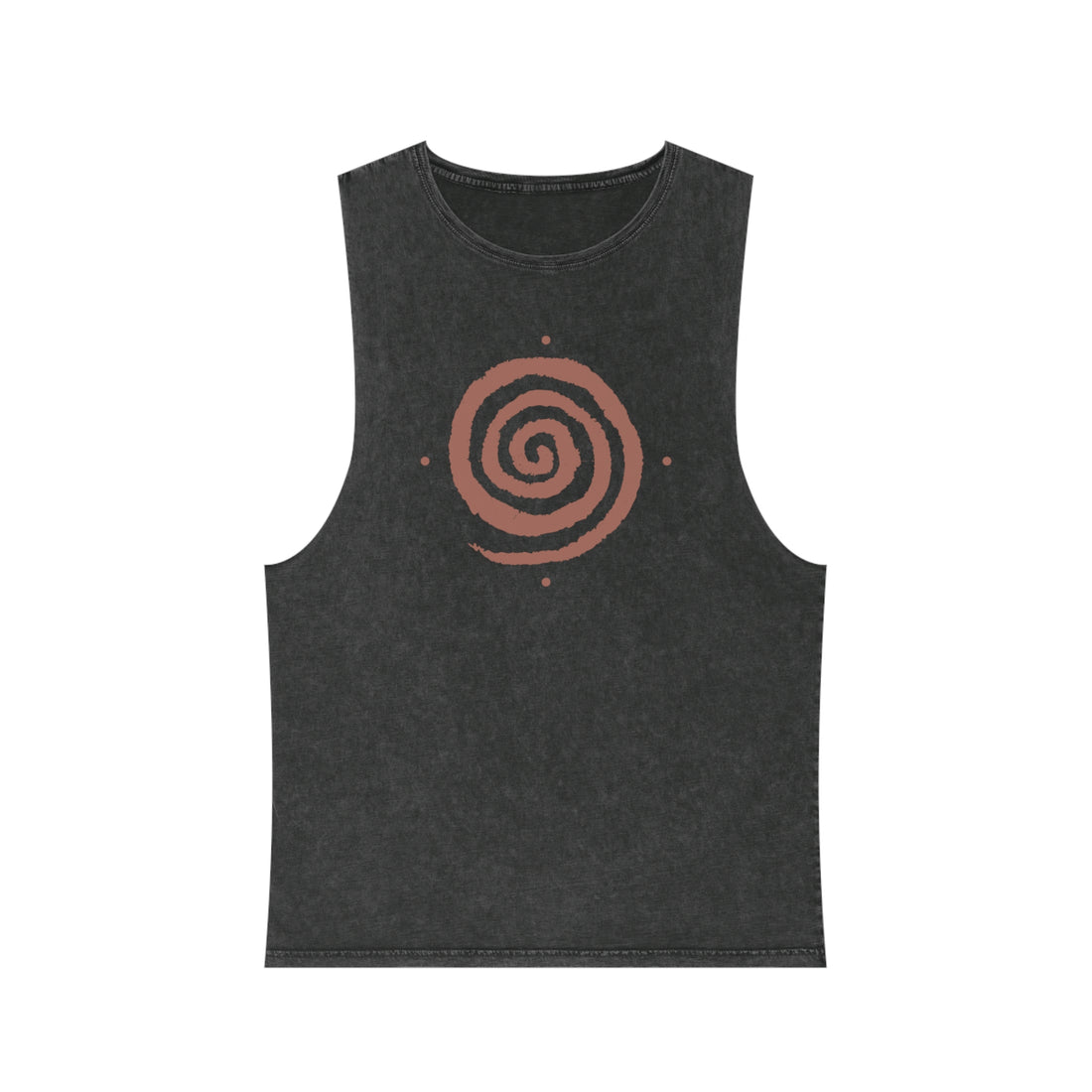 Spiral Stonewash Tank Top