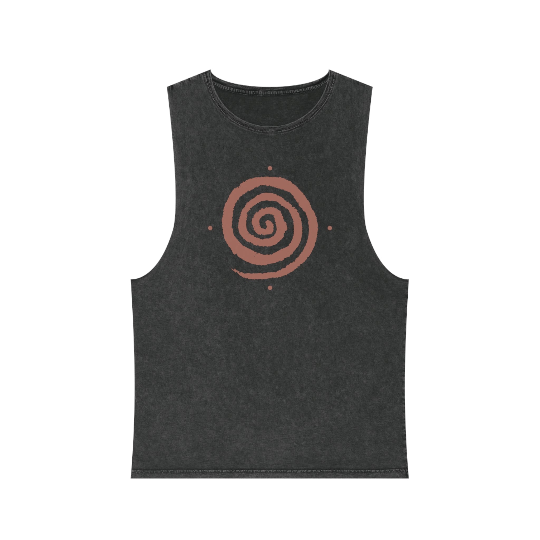 Spiral Stonewash Tank Top