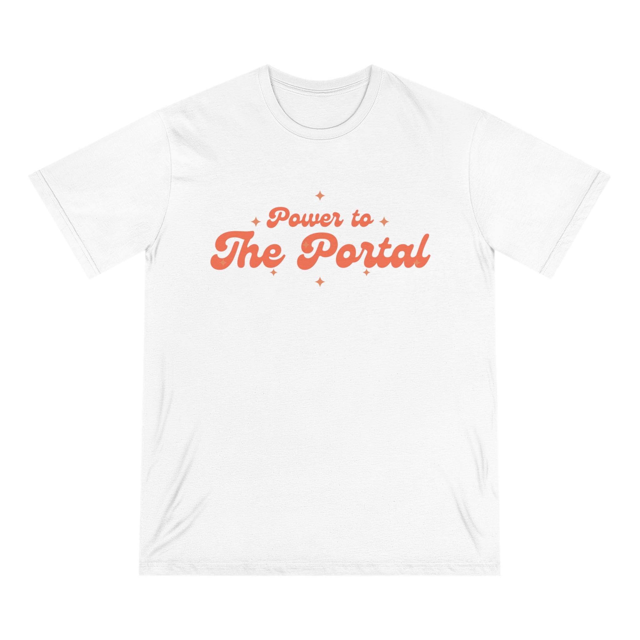 Power To The Portal Organic Staple T-shirt