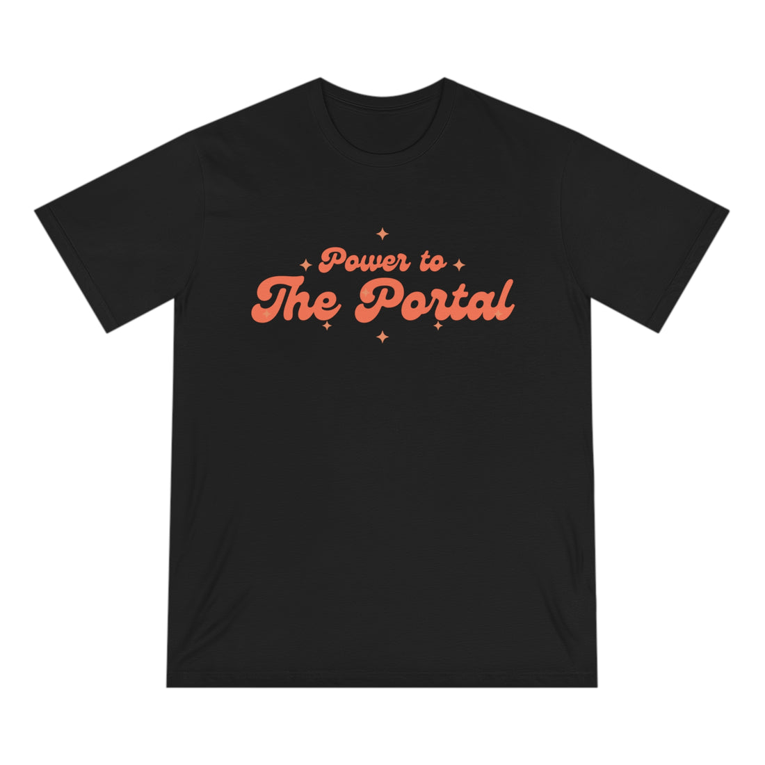 Power To The Portal Organic Staple T-shirt