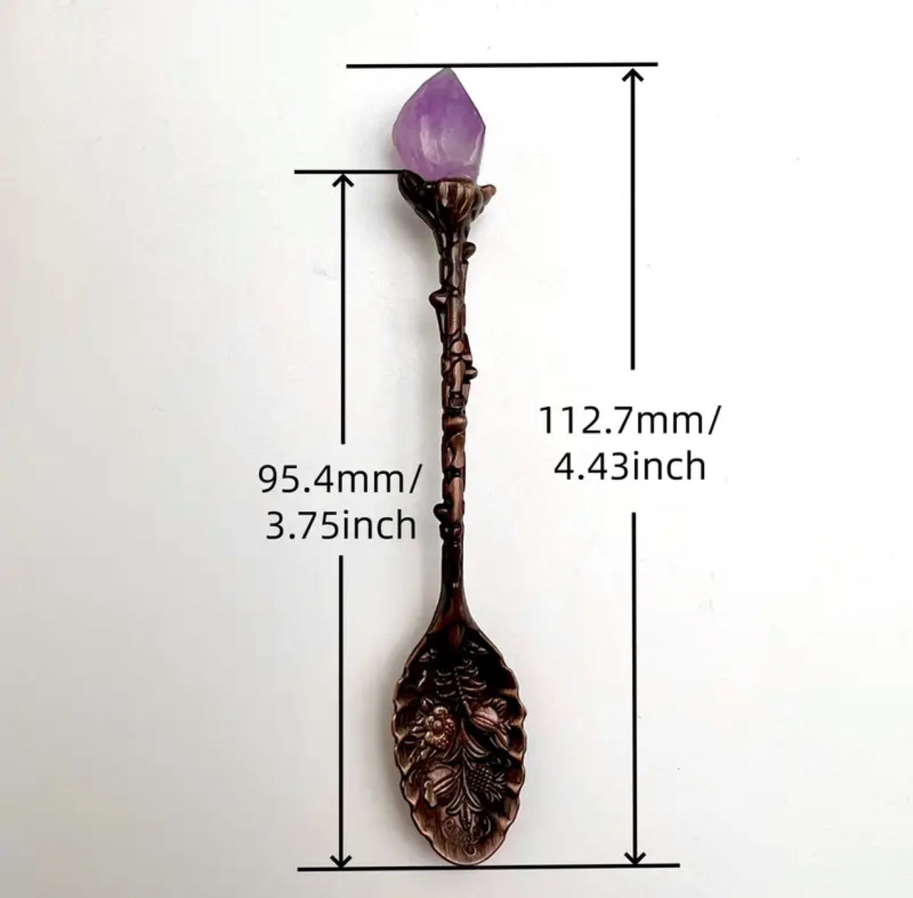 Antique-Inspired Calcite Spoon