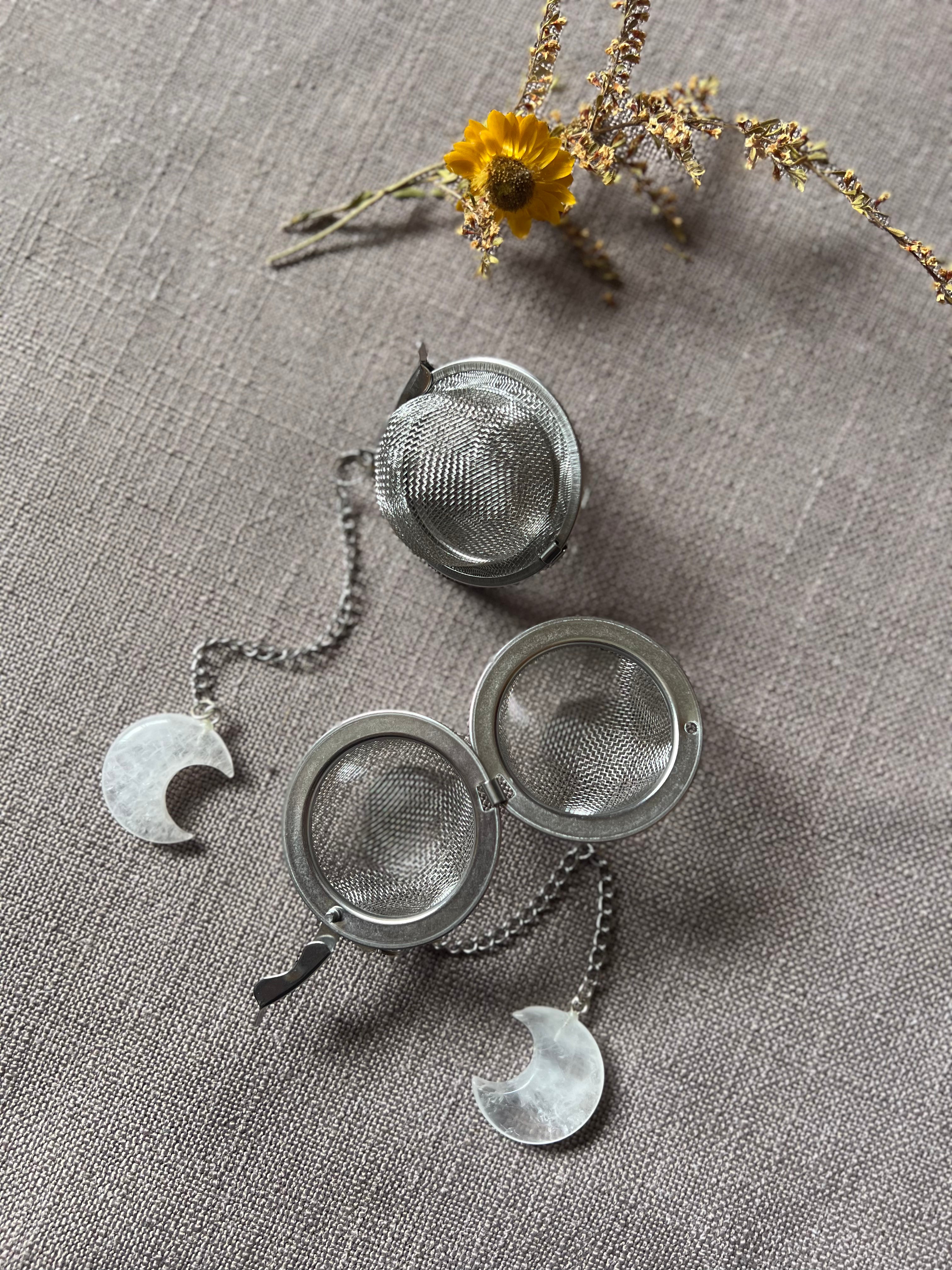 Clear Quartz Tea Infuser