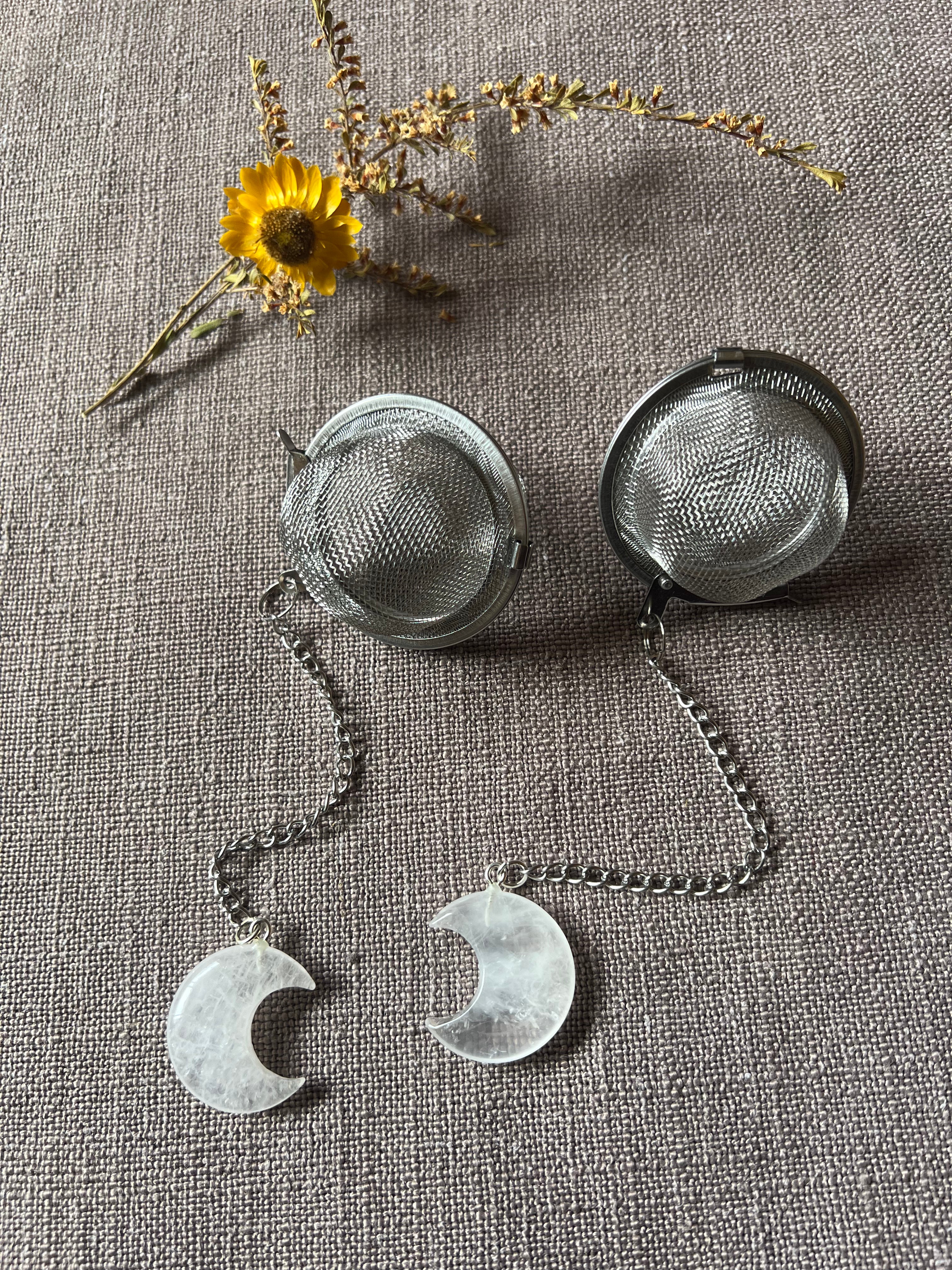 Clear Quartz Tea Infuser