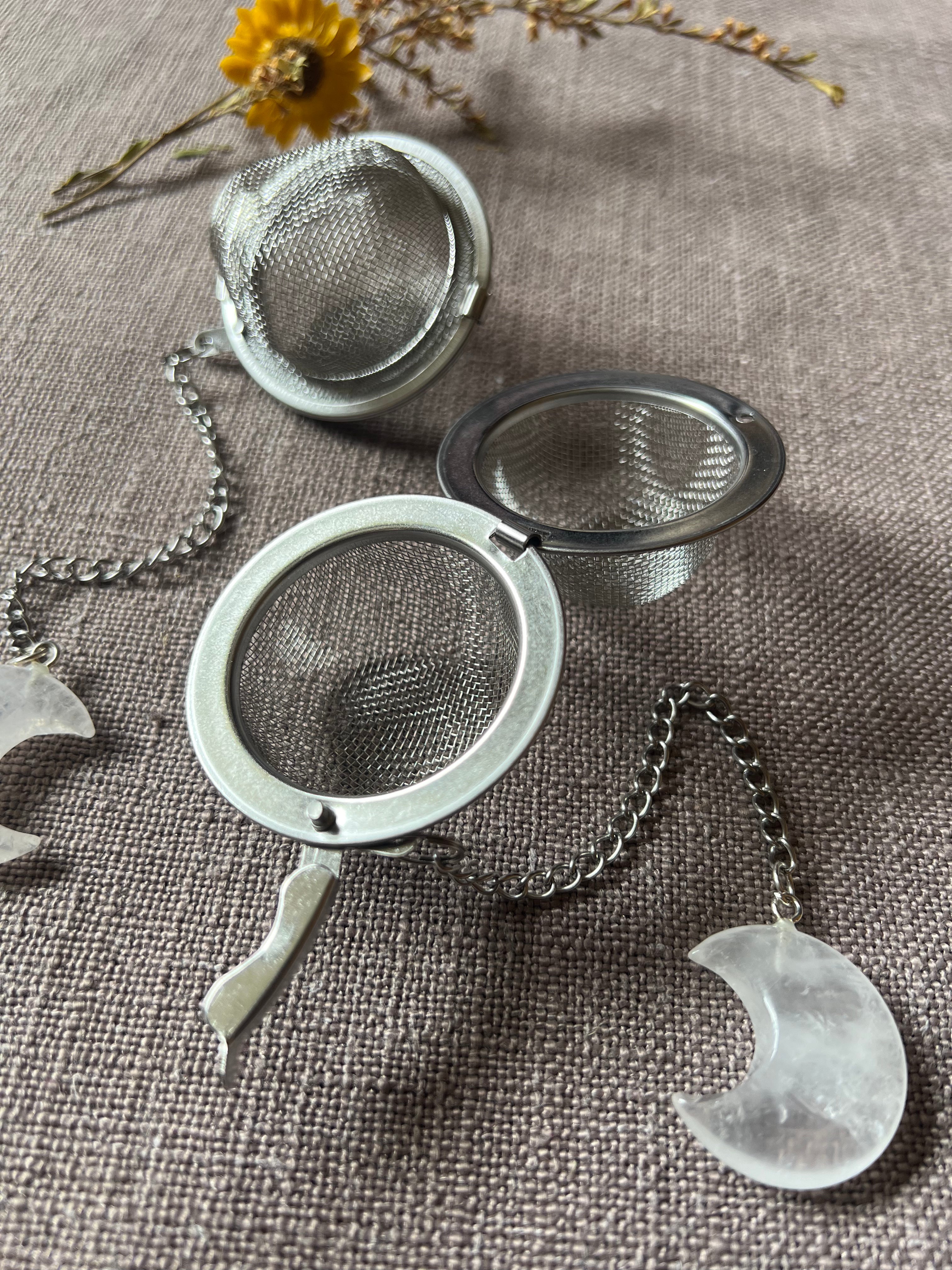 Clear Quartz Tea Infuser